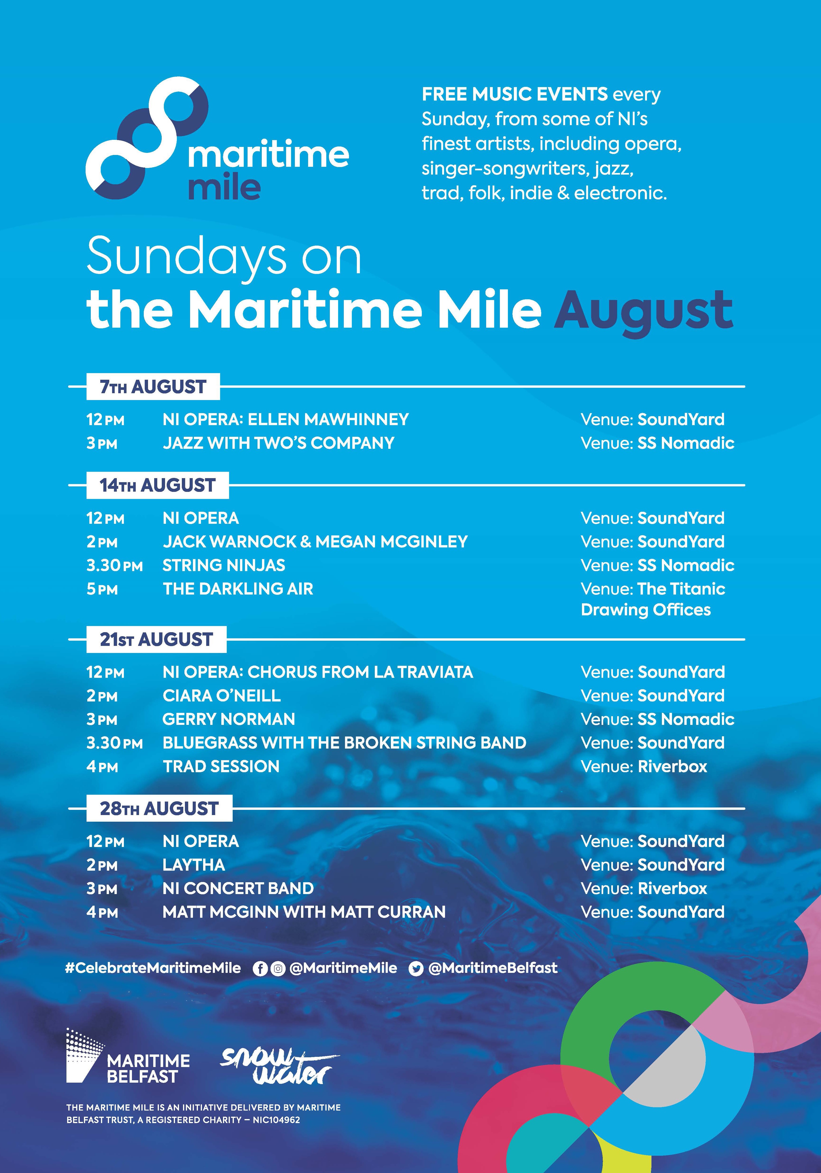 Maratime Mile Timetable A3
