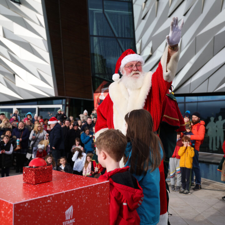 Christmas Lights Switch On at Titanic Belfast!