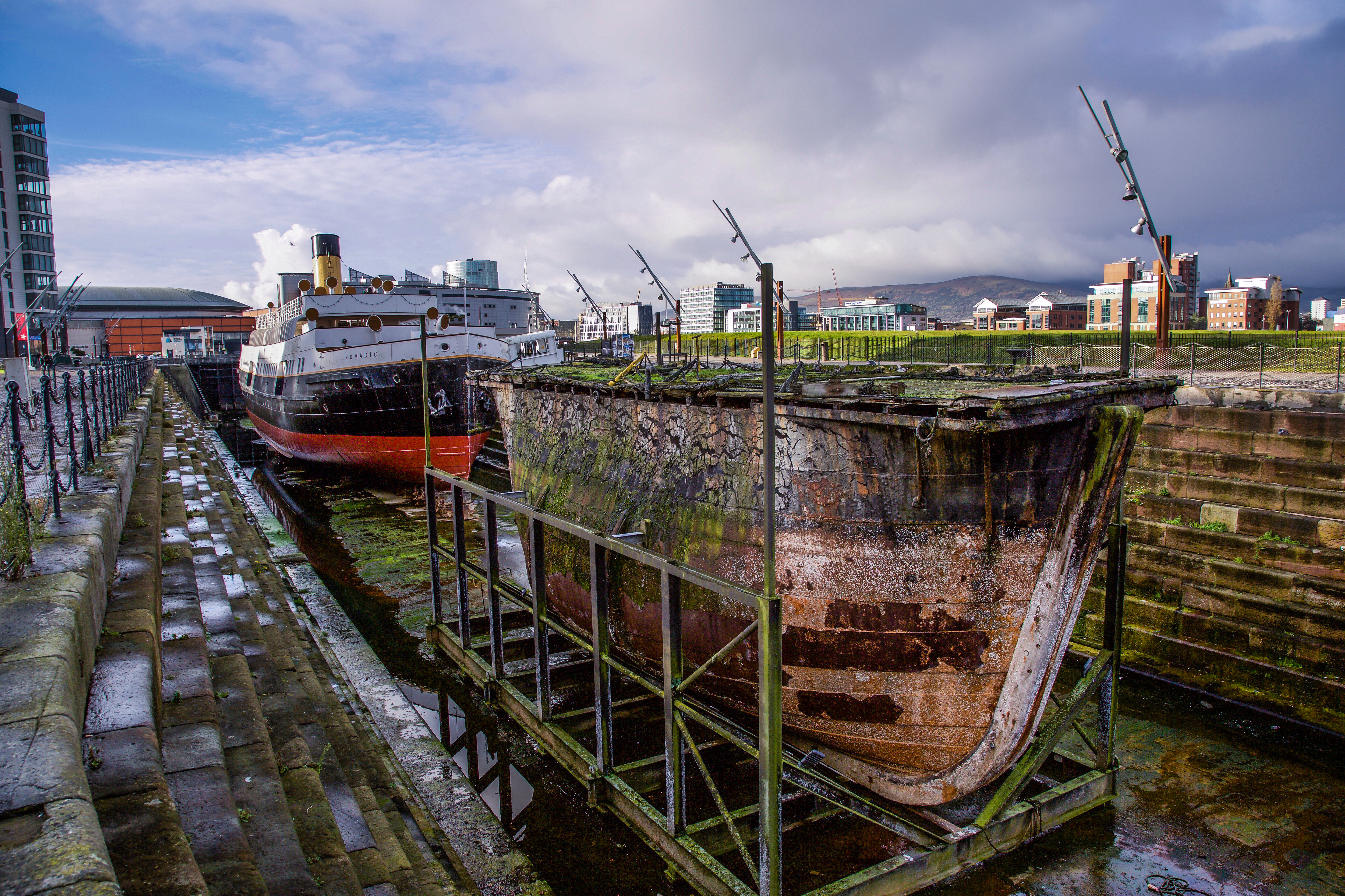 Caisson Gate & SS Nomadic